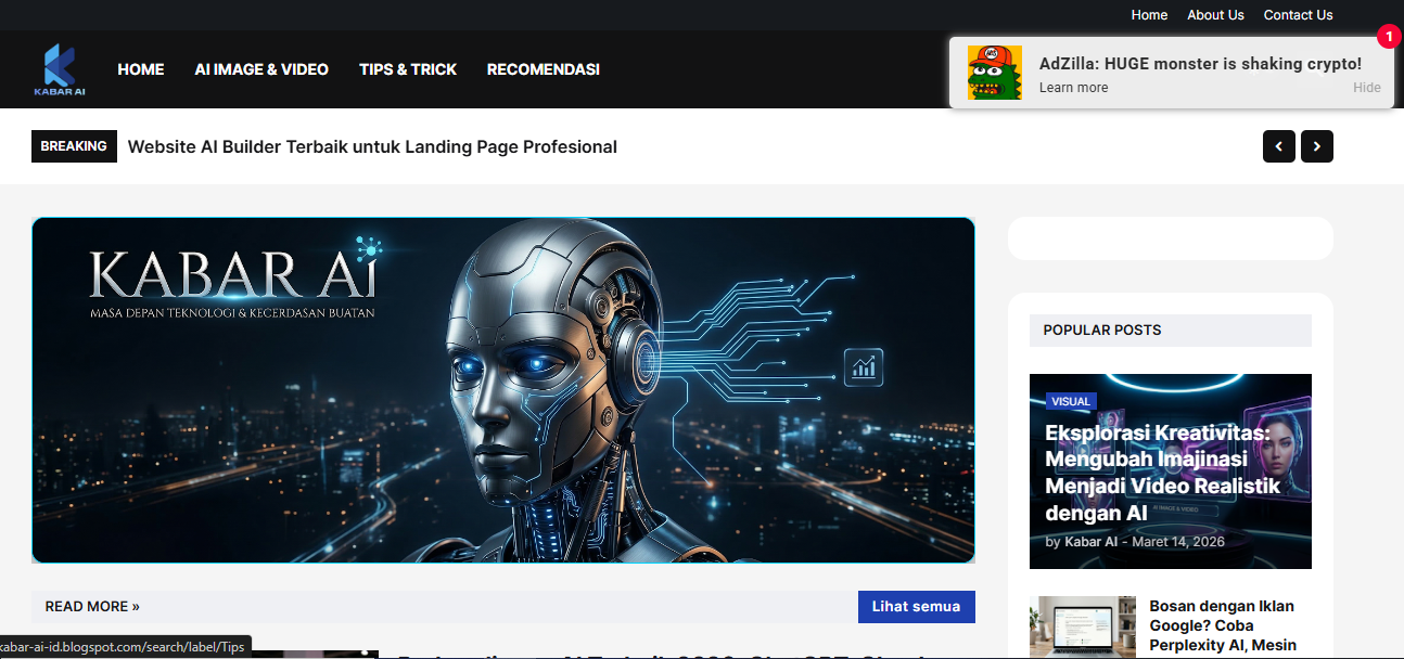 Kabar AI Blogspot